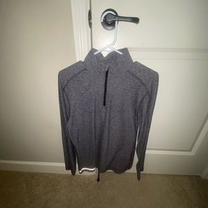 Grey LULU 1/4 zip